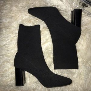 ◾️🖤◼️ ZARA Black Sock booties ◼️🖤◾️